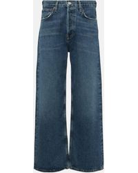 Agolde - Ren High-rise Cropped Straight Jeans - Lyst