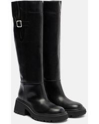 Jimmy Choo - Tamsin Leather Knee-High Boots - Lyst