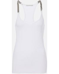 Stella McCartney - Cotton-Blend Tank Top - Lyst