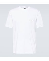 Giorgio Armani - Cotton Jersey T-shirt - Lyst