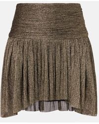 Isabel Marant - Eloise Asymmetric Embellished Miniskirt - Lyst