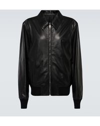 Givenchy - Reversible Leather Bomber Jacket - Lyst