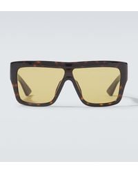 Bottega Veneta - Flat-Top Sunglasses - Lyst