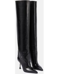 Jimmy Choo - Cycas 95 Leather Over-the-knee Boots - Lyst