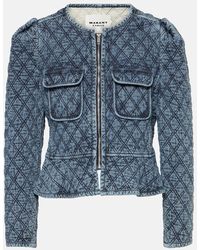 Isabel Marant - Giacca Deliona in cotone - Lyst