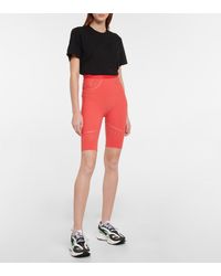 Wolford Shorts Sporty Logo - Rot