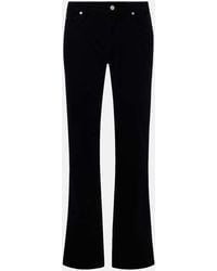 7 For All Mankind - Calie Straight Corduroy Flared Jeans - Lyst