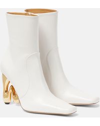 JW Anderson - Bubble Leather Ankle Boots - Lyst