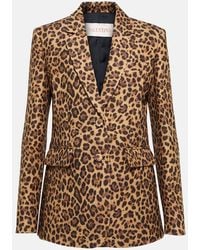Valentino - Blazer Aus Crepe Couture - Lyst