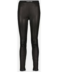 Tom Ford - Leather Leggings - Lyst