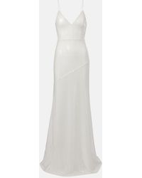 Alex Perry - Bridal Robe Mit Pailletten - Lyst
