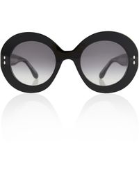 Isabel Marant Joany Round Sunglasses - Black
