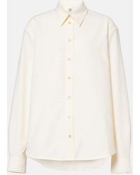 TOTEME - Hemd Aus Baumwolle - Lyst