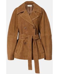 Rohe - Jacke Aus Veloursleder - Lyst
