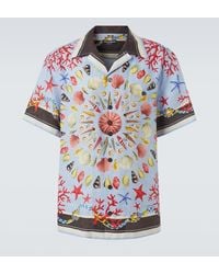Dolce & Gabbana - Shirt With A Shell Motif - Lyst