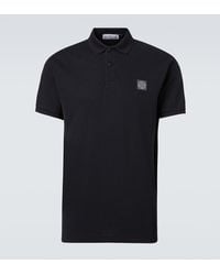 Stone Island - Polohemd Compass Aus Baumwoll-Pique - Lyst