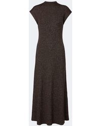Ralph Lauren - Windi Silk And Wool-Blend Maxi Dress - Lyst