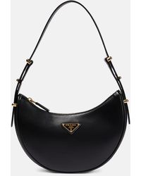 Prada - Arque Leather Shoulder Bag - Lyst