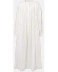 Rohe - Vestido Largo De Ramio Oversized - Lyst