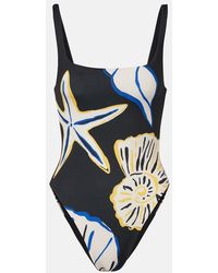 Cala De La Cruz - Vienna Printed Swimsuit - Lyst