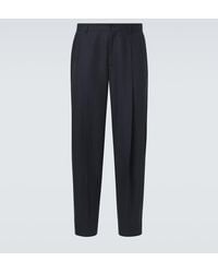 Dolce & Gabbana - Linen Tapered Pants - Lyst
