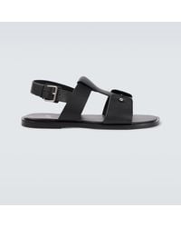 Christian Louboutin - Chambellis Leather Sandals - Lyst