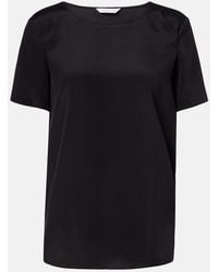 Max Mara - Aris Silk-Blend Top - Lyst