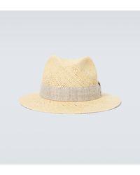 Kiton - Straw Panama Hat - Lyst