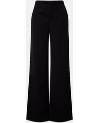Gucci - Wool Wide-Leg Pants - Lyst
