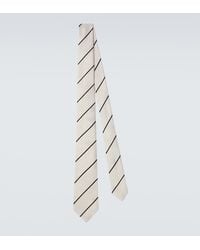 Tom Ford - Striped Silk Jacquard Tie - Lyst