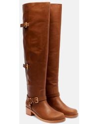 FARM Rio - Leather Over-The-Knee Boots - Lyst