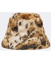 Etro - Leopard-Print Bucket Hat - Lyst