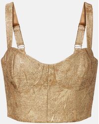 Rebecca Vallance - Solana Bustier Top - Lyst