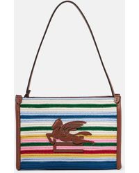 Etro - Libra Small Canvas Shoulder Bag - Lyst