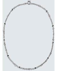 Spinelli Kilcollin - Gravity Estrella 18Kt-Plated Sterling Necklace With Diamonds - Lyst