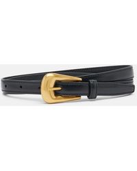 Saint Laurent - Folk Leather Belt - Lyst