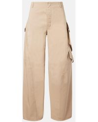 Alaïa - Cotton Cargo Pants - Lyst