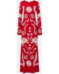 Cala De La Cruz - Amay Printed Maxi Dress - Lyst