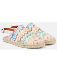 Missoni - Espadrilles Aus Haekelstrick - Lyst