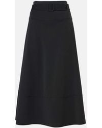Max Mara - Leisure Midirock Aus Jersey - Lyst