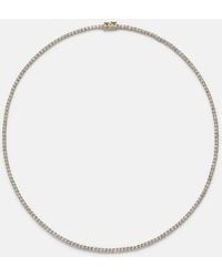 Anita Ko - Hepburn 18Kt Choker With Diamonds - Lyst