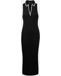 Veronica Beard - Darien Cotton-Blend Polo Dress - Lyst