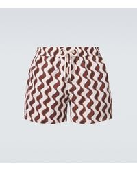 Frescobol Carioca - Rio Printed Swim Trunks - Lyst