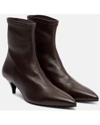 A.Emery - Ankle Boots Ophelia Aus Leder - Lyst
