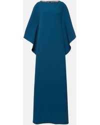 Safiyaa - Amarella Embellished Crepe Gown - Lyst