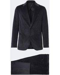 Lardini - Cotton And Cashmere Corduroy Suit - Lyst