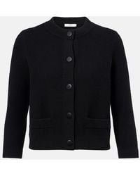 Vince - Wool And Cotton-Blend Cardigan - Lyst