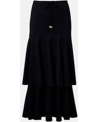 Dorothee Schumacher - Modern Flow Tiered Midi Skirt - Lyst