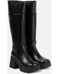NODALETO - Bulla Stormy Leather Knee-high Boots - Lyst