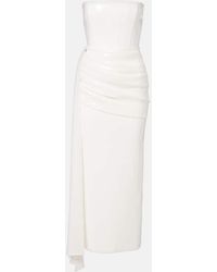 Alex Perry - Bridal Sequined Strapless Bustier Gown - Lyst